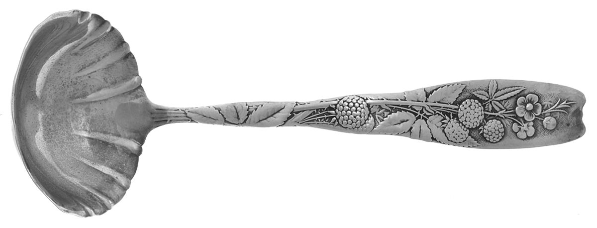 Berry (Sterling, 1880) Solid Gravy Ladle by Whiting Manf Co-1