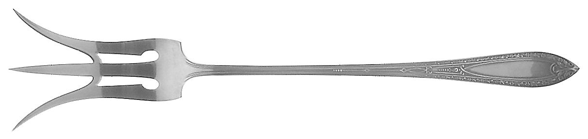 Chateau (Sterling, 1923) Large Lettuce Serving Fork by Whiting Manf Co-1