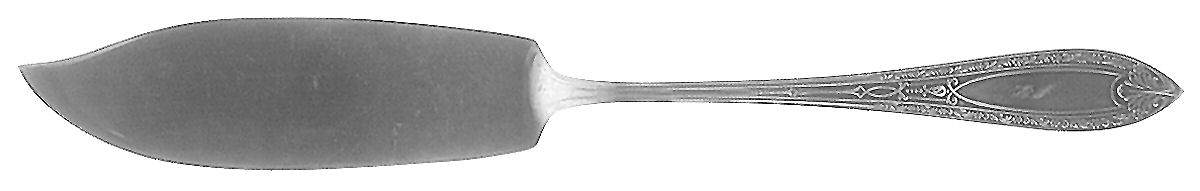Chateau (Sterling, 1923) Flat Handle Master Butter Knife by Whiting Manf Co-1