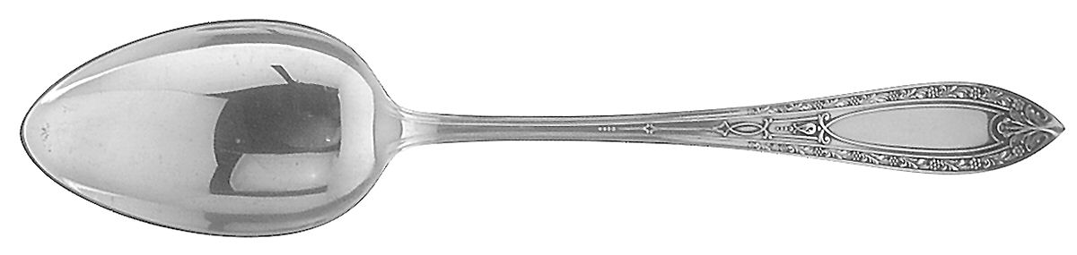 Chateau (Sterling, 1923) Tablespoon (Serving Spoon) by Whiting Manf Co-1