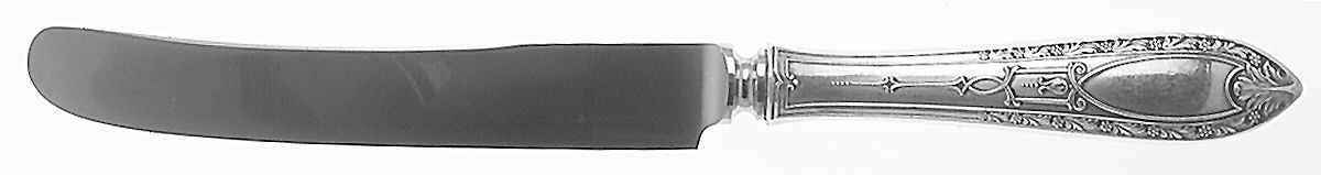 Chateau (Sterling, 1923) Old French Hollow Knife with Bolster by Whiting Manf Co-1