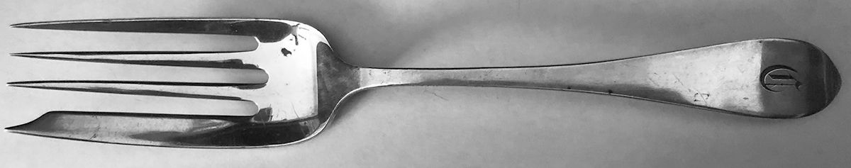 Colonial (Sterling, 1907) Pastry Fork by Whiting Manf Co-1