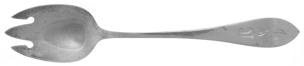 Colonial (Sterling, 1907) Ice Cream Fork by Whiting Manf Co-1