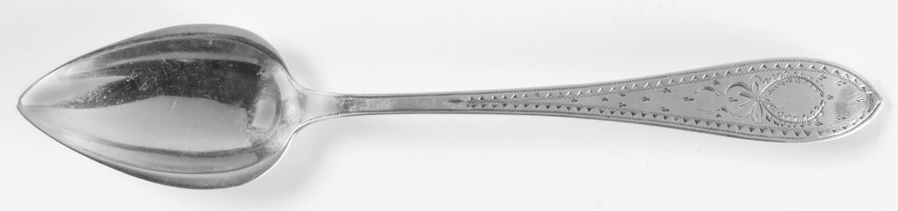 Colonial A-Engraved (Sterling, 1907) Fruit/Orange Spoon by Whiting Manf Co-1
