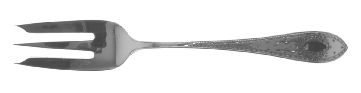 Colonial A-Engraved (Sterling, 1907) Individual Pie Fork by Whiting Manf Co-1