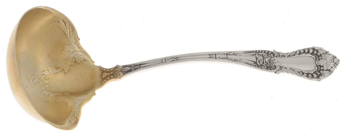 Dorothy Vernon (Sterling, 1909) Solid Piece Cream Ladle by Whiting Manf Co-1
