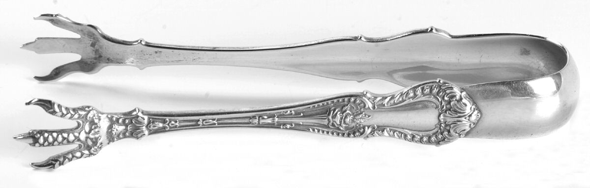 Dorothy Vernon (Sterling, 1909) Small Sugar Tongs by Whiting Manf Co-1