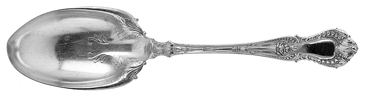 Dorothy Vernon (Sterling, 1909) Solid Salad Serving Spoon by Whiting Manf Co-1
