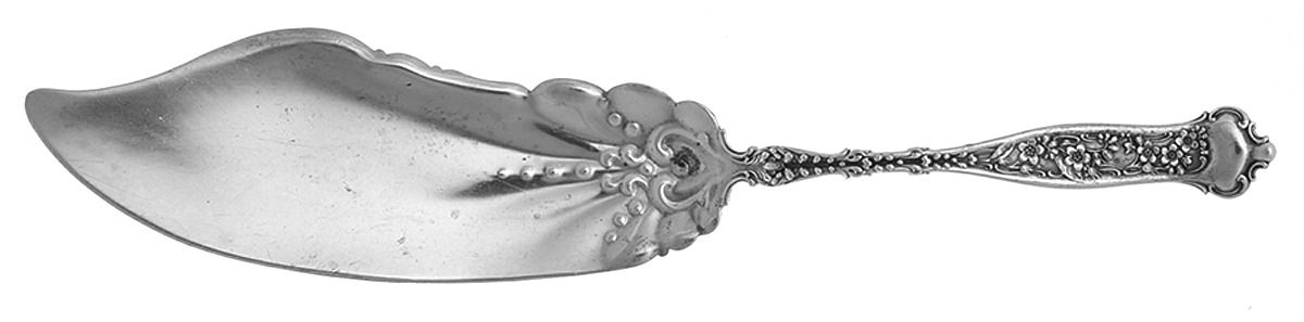 Dresden (Sterling, 1896) Small Solid Fish Serving Knife by Whiting Manf Co-1