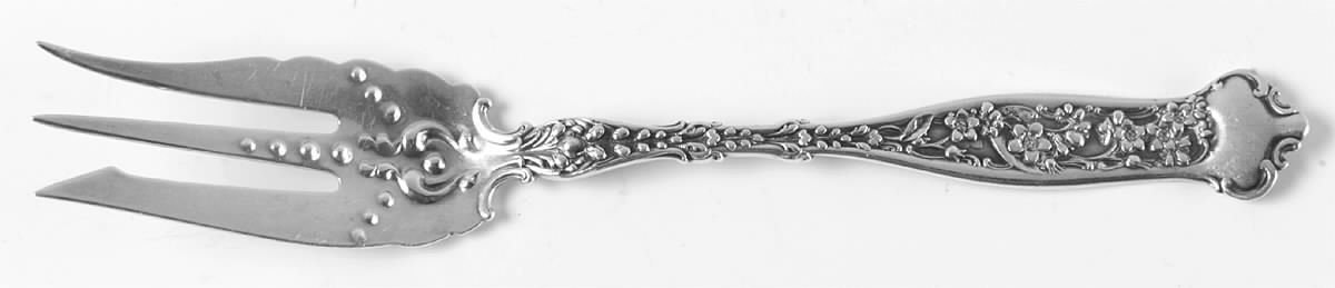 Dresden (Sterling, 1896) Old Style Pickle Fork by Whiting Manf Co-1