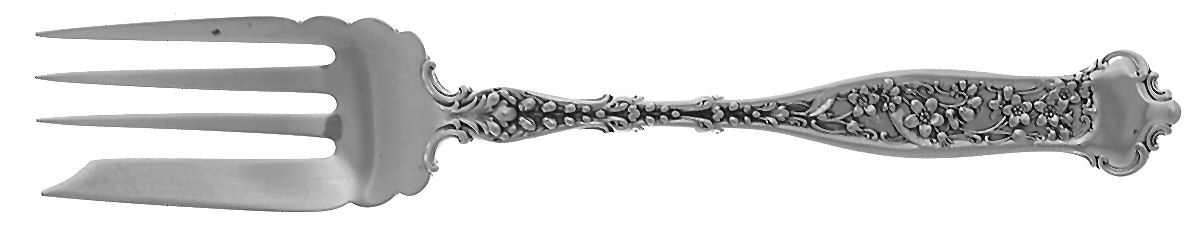 Dresden (Sterling, 1896) Individual Salad Fork by Whiting Manf Co-1