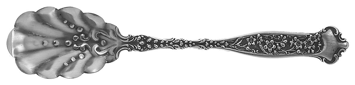 Dresden (Sterling, 1896) Sugar Shell Spoon by Whiting Manf Co-1