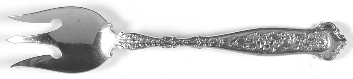 Dresden (Sterling, 1896) Large Individual Terrapin Fork by Whiting Manf Co-1