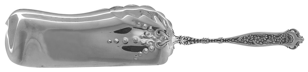 Dresden (Sterling, 1896) Large Flat Handle Crumb Knife/Crumber by Whiting Manf Co-1