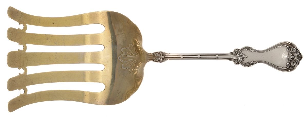 Duke of York (Sterling, 1900) Solid Asparagus Server by Whiting Manf Co-1