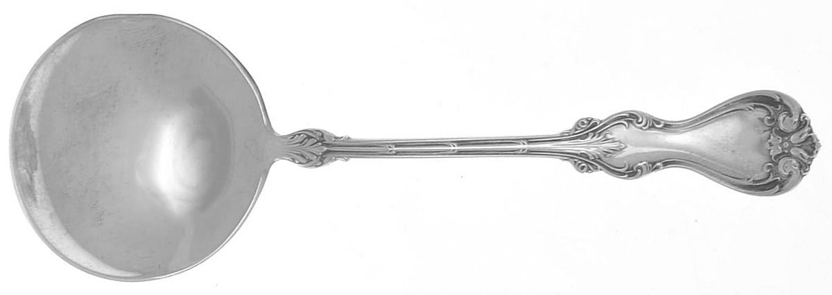 Duke of York (Sterling, 1900) Small Short Handle Chocolate Spoon by Whiting Manf Co-1