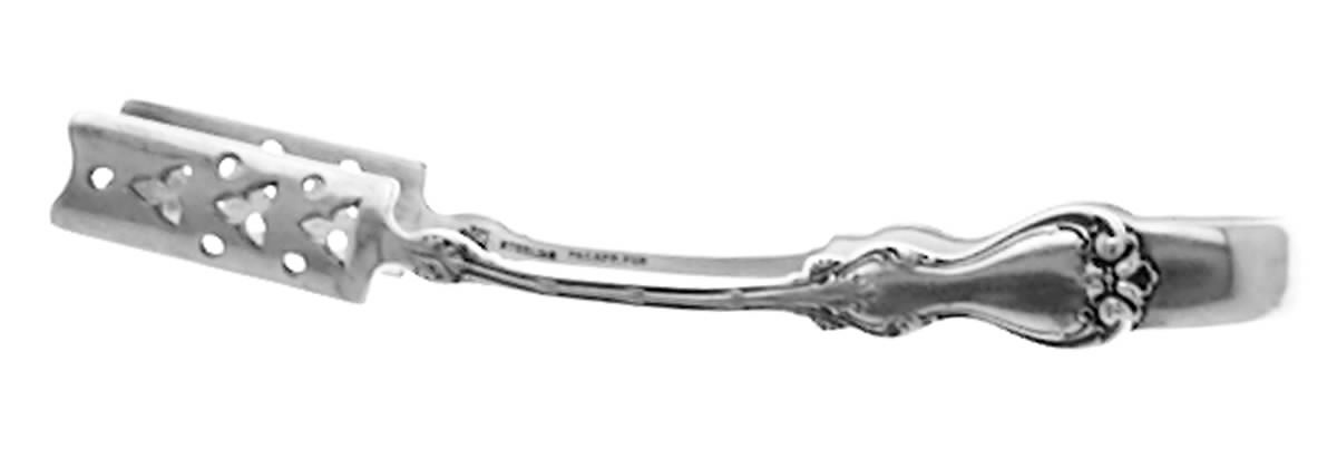 Duke of York (Sterling, 1900) Solid Individual Asparagus Tongs by Whiting Manf Co-1