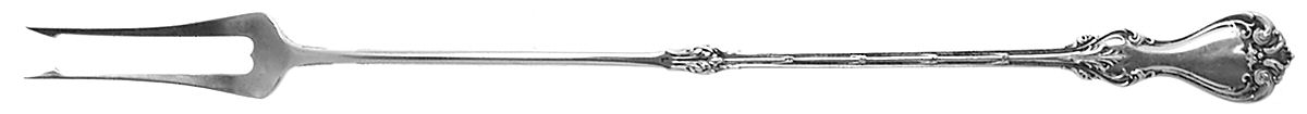Duke of York (Sterling, 1900) Long Handle Olive Fork by Whiting Manf Co-1