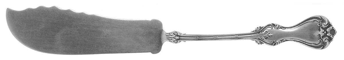 Duke of York (Sterling, 1900) Flat Handle Master Butter Knife by Whiting Manf Co-1