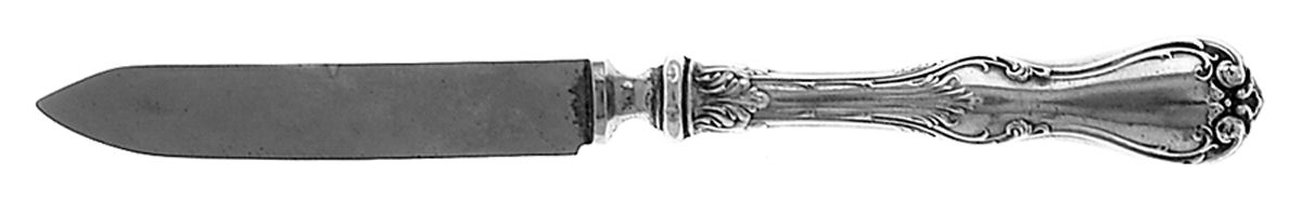 Duke of York (Sterling, 1900) Individual Fruit Knife with Silverplate Blade by Whiting Manf Co-1