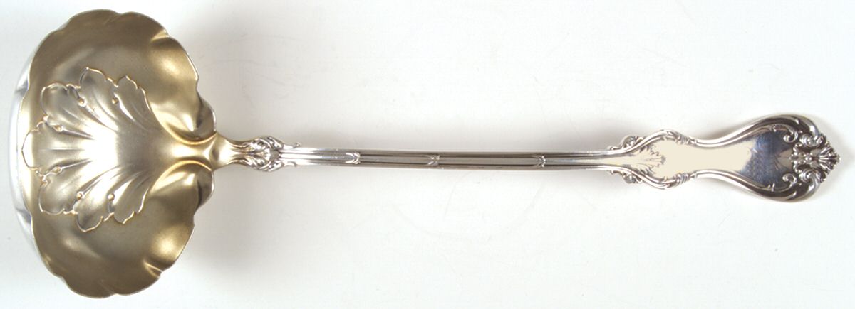 Duke of York (Sterling, 1900) Solid Soup Ladle by Whiting Manf Co-1