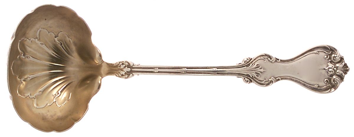Duke of York (Sterling, 1900) Solid Gravy Ladle by Whiting Manf Co-1