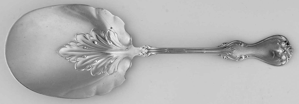 Duke of York (Sterling, 1900) Solid Fried Oyster Server by Whiting Manf Co-1
