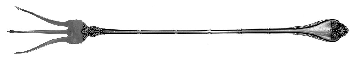 Empire (Sterling, 1892) Large Lettuce Serving Fork by Whiting Manf Co-1