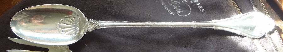 Empire (Sterling, 1892) Solid Gravy Serving Spoon by Whiting Manf Co-1
