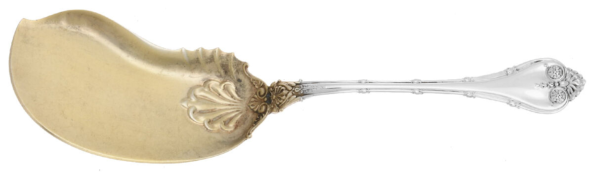 Empire (Sterling, 1892) Solid Fried Oyster Server by Whiting Manf Co-1