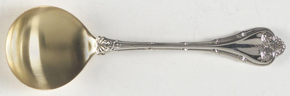 Empire (Sterling, 1892) Round Bowl Soup Spoon (Bouillon) by Whiting Manf Co-1