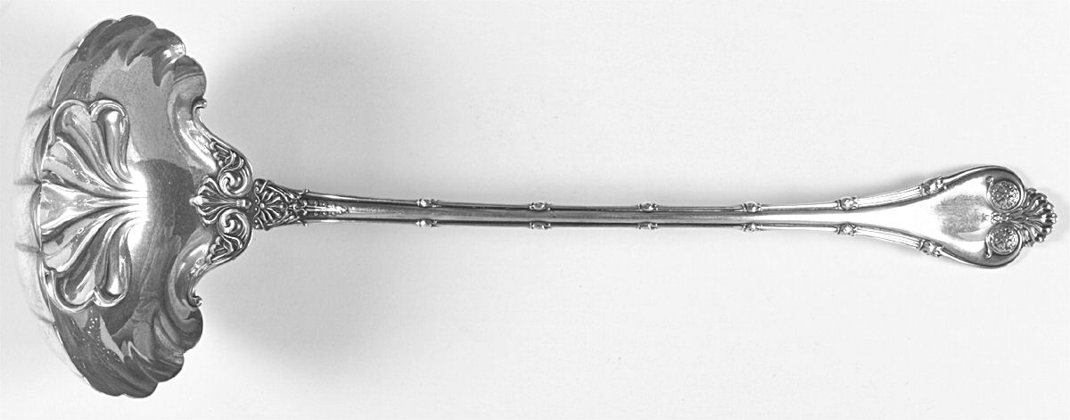 Empire (Sterling, 1892) Solid Soup Ladle by Whiting Manf Co-1