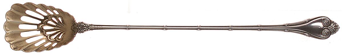 Empire (Sterling, 1892) Pierced Bowl Long Handle Olive Spoon by Whiting Manf Co-1