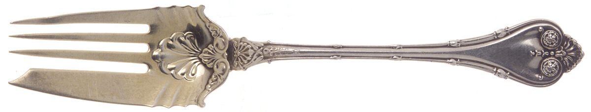 Empire (Sterling, 1892) Individual Salad Fork by Whiting Manf Co-1