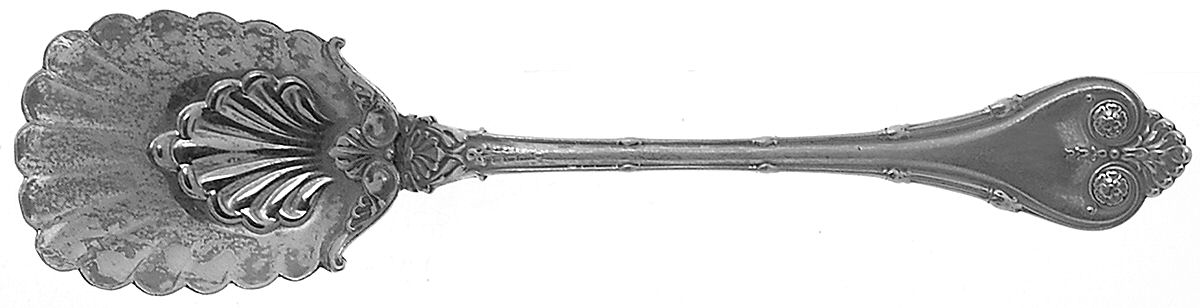 Empire (Sterling, 1892) Sugar Shell Spoon by Whiting Manf Co-1