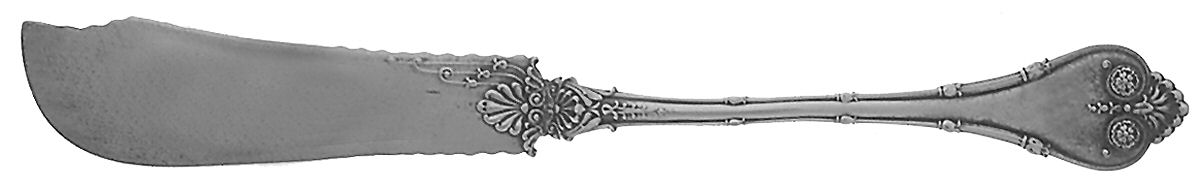 Empire (Sterling, 1892) Flat Handle Master Butter Knife by Whiting Manf Co-1