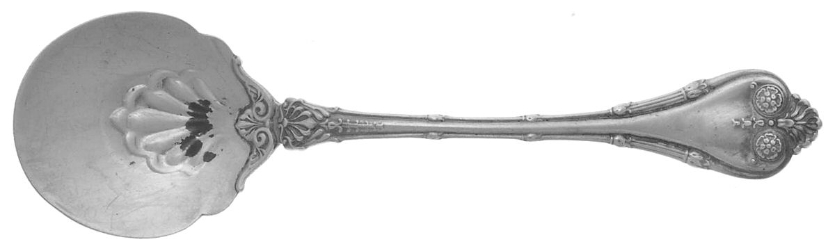 Empire (Sterling, 1892) Round Bowl Soup Spoon (Bouillon) by Whiting Manf Co-1