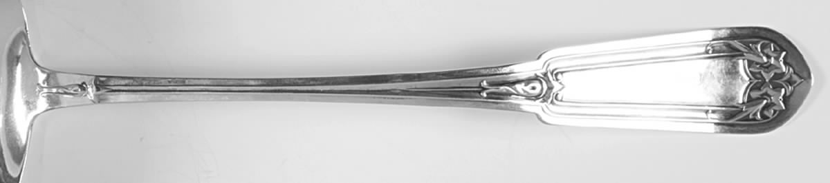 Fancy Tip (Sterling, 1890) Solid Soup Ladle by Whiting Manf Co-1