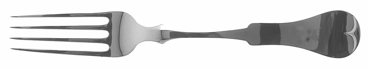 Fiddle (Sterling, 1890) Fork by Whiting Manf Co-1