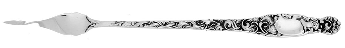 Heraldic (Sterling, 1880) One Tine Butter Pick by Whiting Manf Co-1