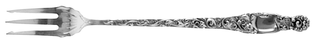 Heraldic (Sterling, 1880) Oyster Fork by Whiting Manf Co-1