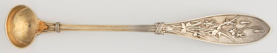Honeysuckle (Sterling, 1870) Mustard Spoon by Whiting Manf Co-1