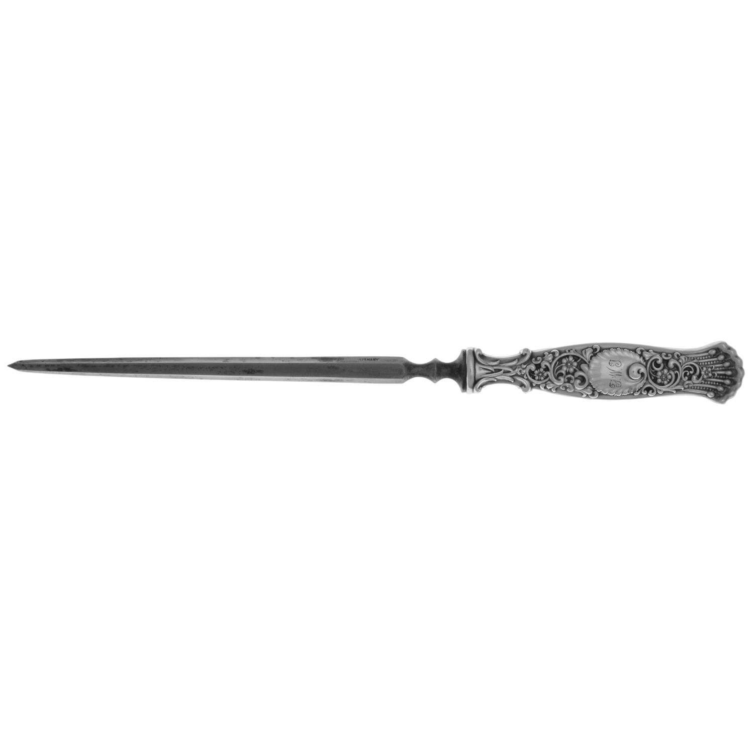 Hyperion (Sterling, 1888) Small Steel Rod Sharpener Knife by Whiting Manf Co-1