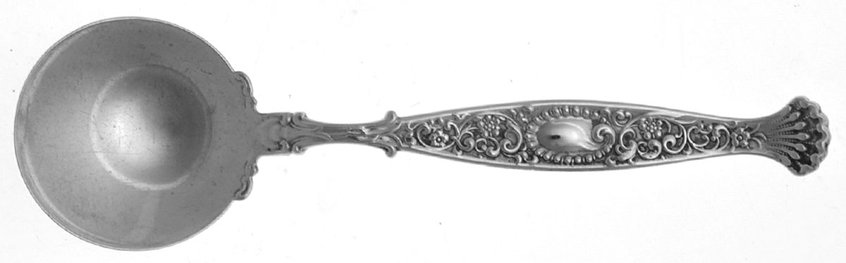 Hyperion (Sterling, 1888) Round Bowl Soup Spoon (Bouillon) by Whiting Manf Co-1