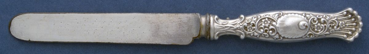 Hyperion (Sterling, 1888) Blunt Hollow Knife with Bolster by Whiting Manf Co-1