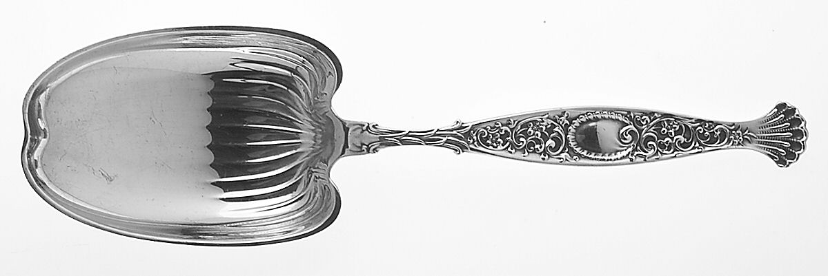 Hyperion (Sterling, 1888) Large Solid Berry/Casserole Spoon by Whiting Manf Co-1
