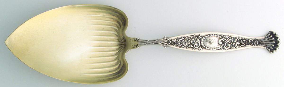 Hyperion (Sterling, 1888) Large Solid Pie Knife by Whiting Manf Co-1