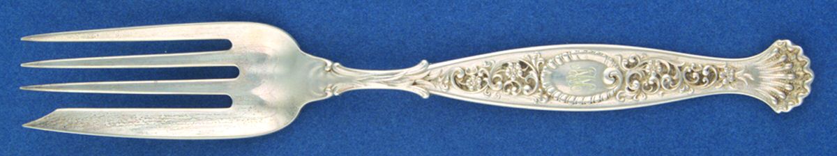 Hyperion (Sterling, 1888) Individual Solid Fish Fork by Whiting Manf Co-1