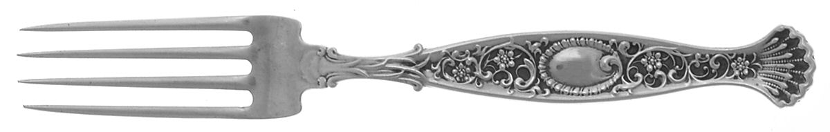 Hyperion (Sterling, 1888) Solid Youth Tea Fork by Whiting Manf Co-1