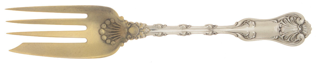 Imperial Queen (Sterling, 1893) Individual Salad Fork by Whiting Manf Co-1
